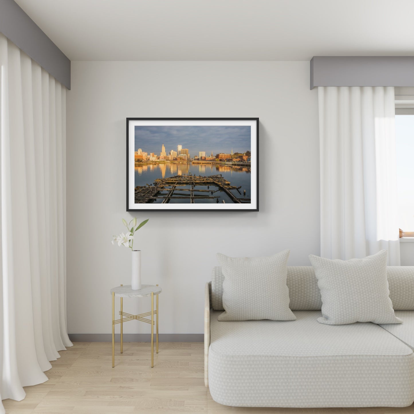 Providence Skyline Sunrise 2