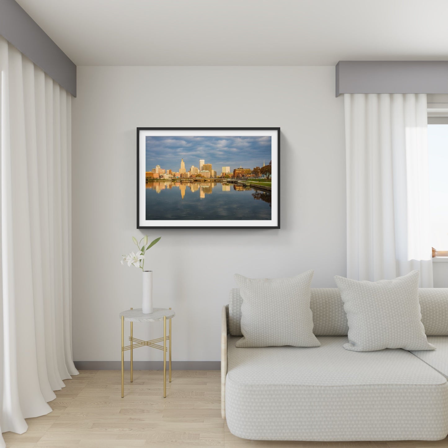 Providence Skyline Sunrise 3