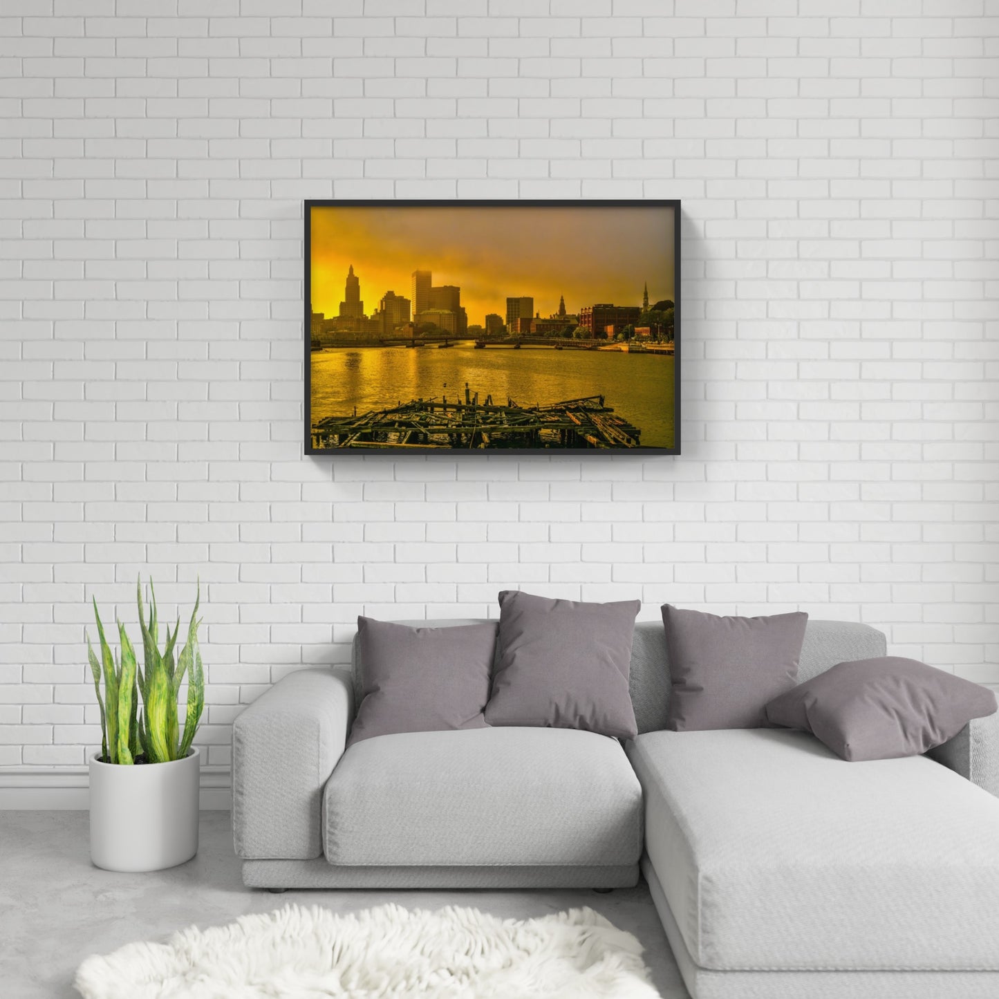 Providence Skyline Sunset 4