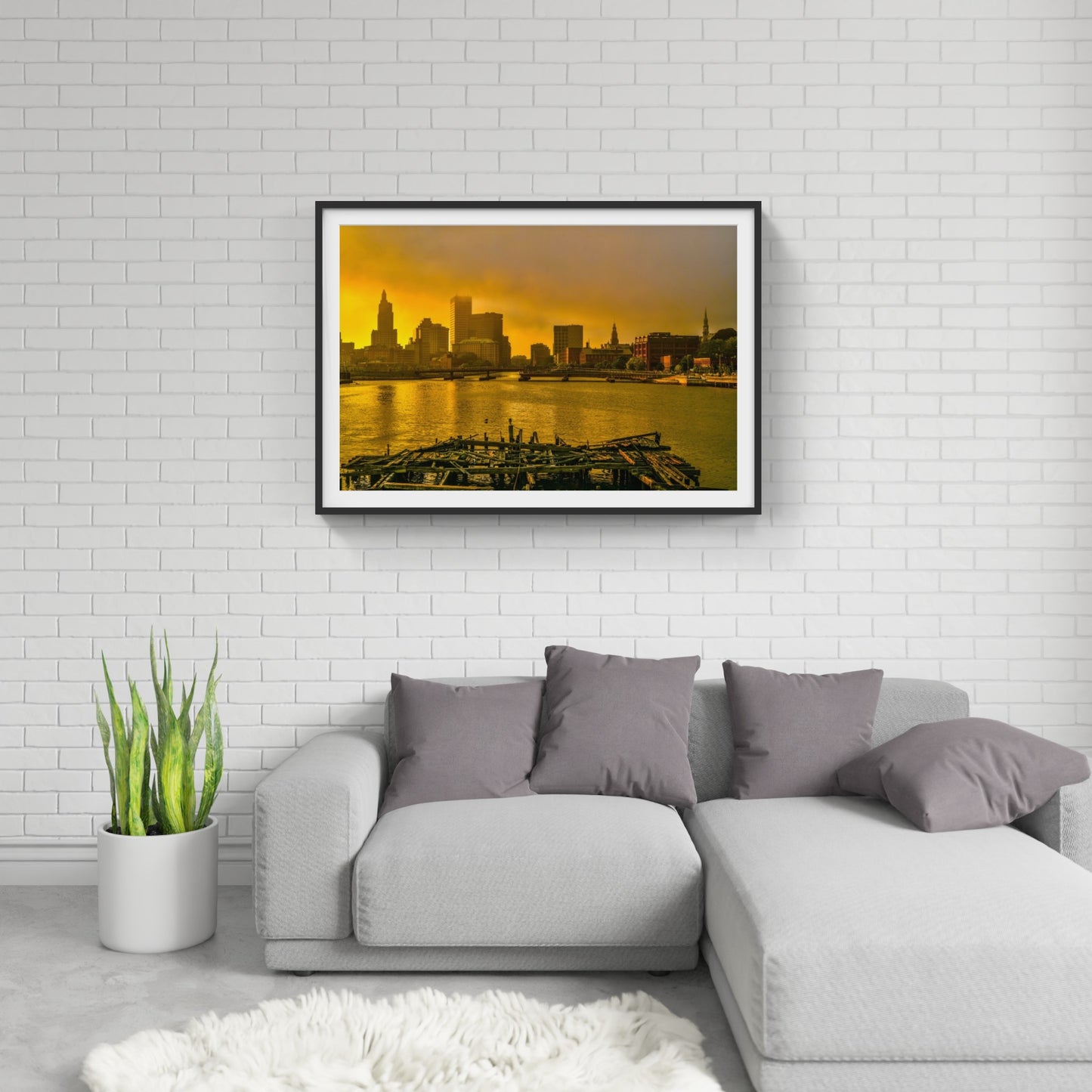 Providence Skyline Sunset 4