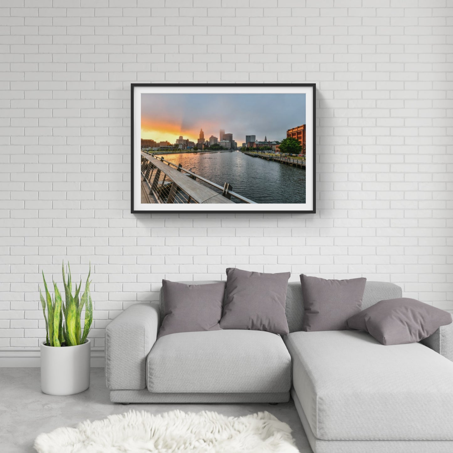 Providence Skyline Sunset 5