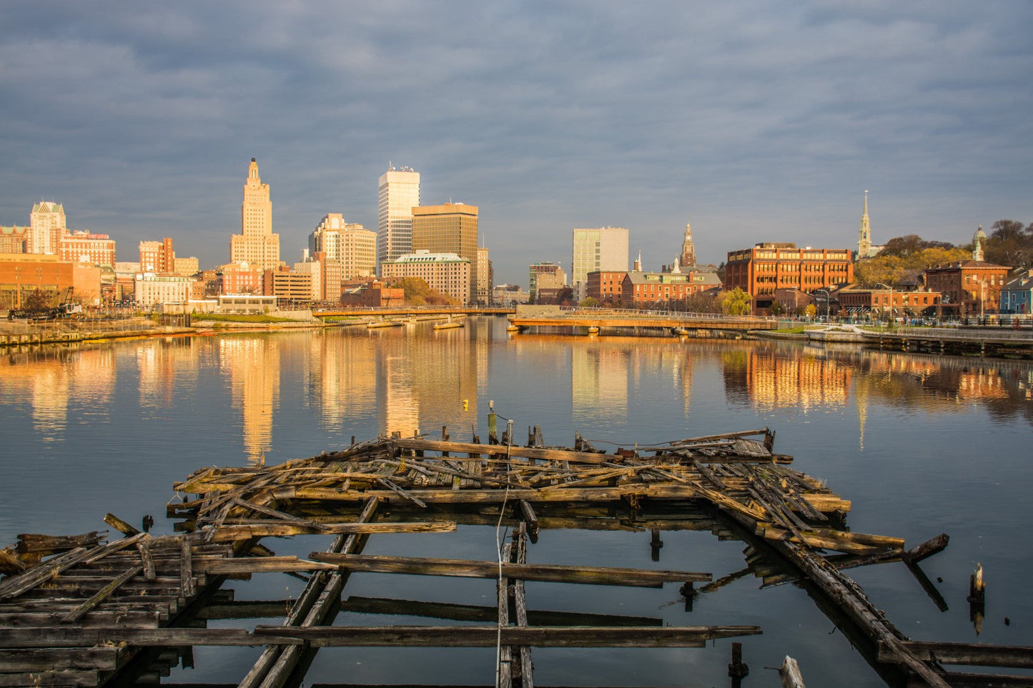 Providence Skyline Sunrise 2