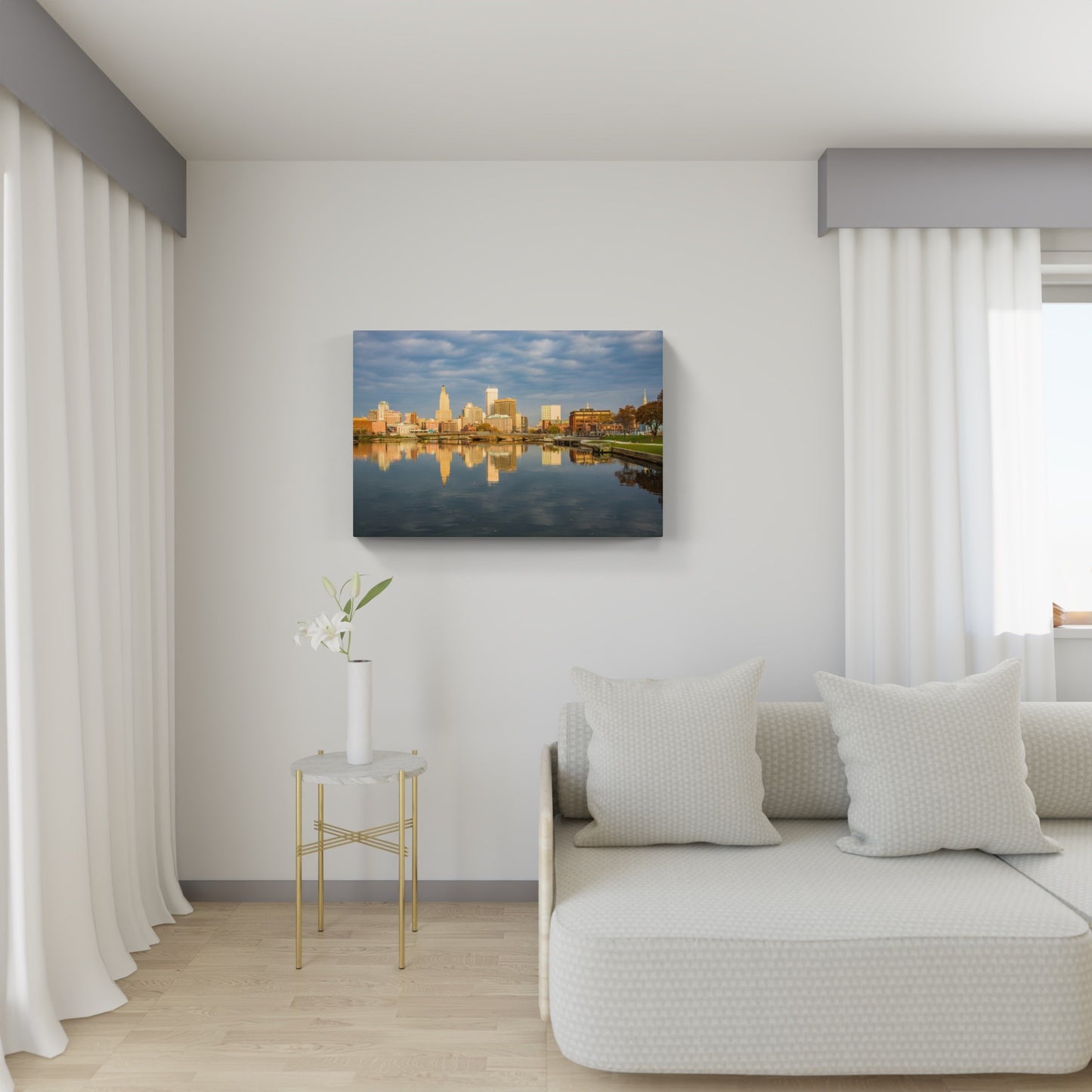 Providence Skyline Sunrise 3