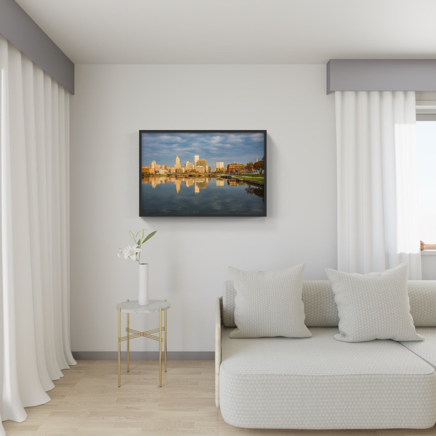 Providence Skyline Sunrise 3
