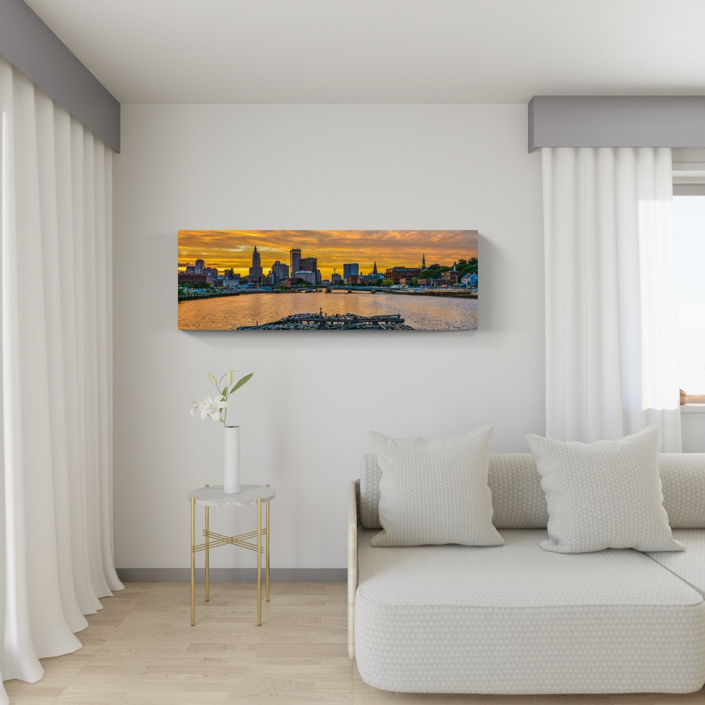 Providence Skyline Pano 6