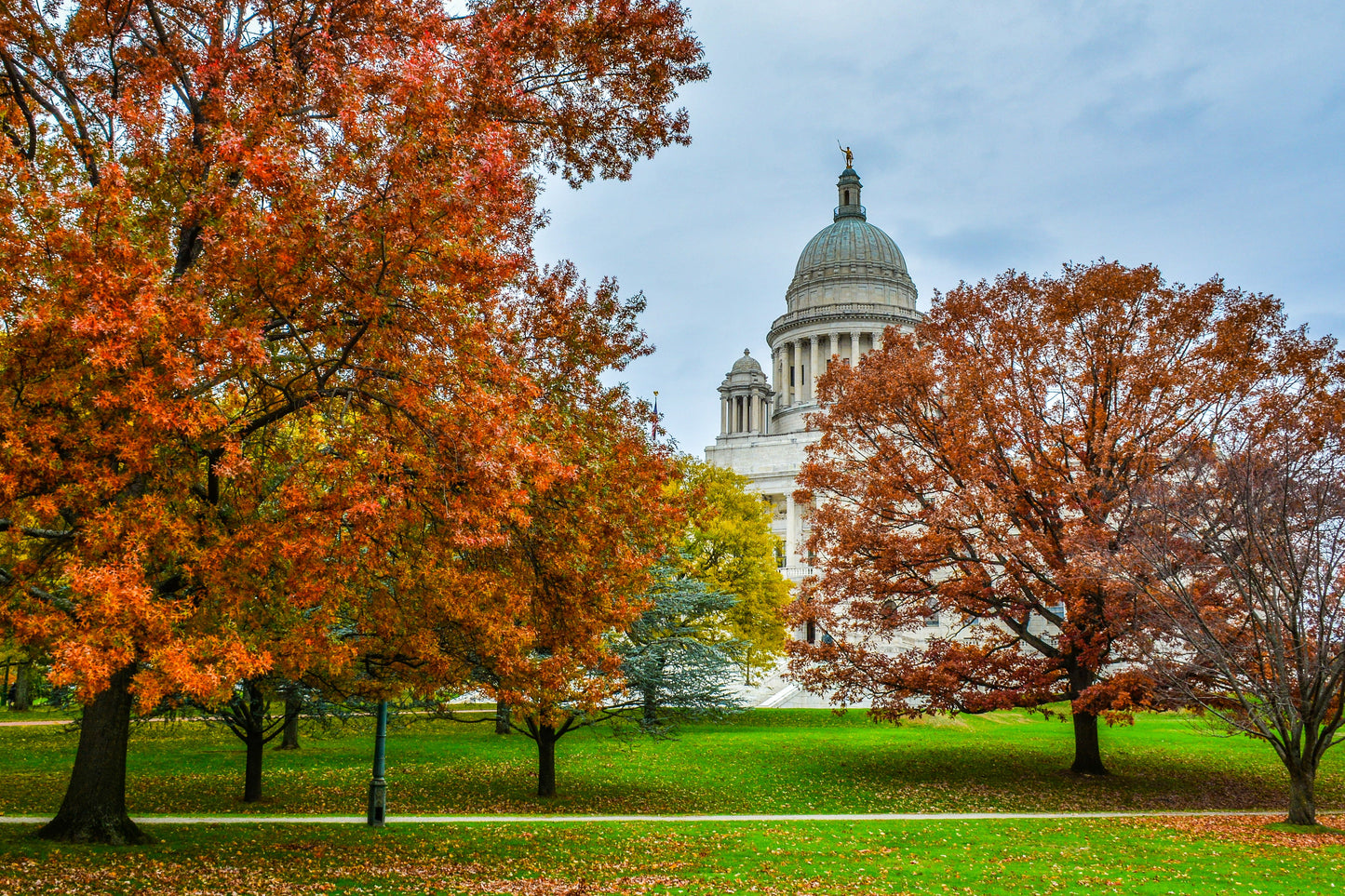 Providence State House Fall 5